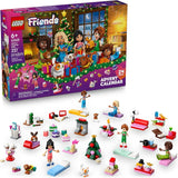 LEGO Friends Advent Calendar 2025 Building Toy Holiday Countdown Set for Girls Boys Ages 6 24 Buildable Surprises 5 Minidolls 5 Pets Kids Gift Idea for Christmas 42668