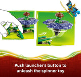 LEGO NINJAGO NYA vs Mutation Monster Spinner Building Toy for Boys Girls Ninja Toy Figures Playset for Kids Ages 6 Includes 2 Minifigures for Pretend Play Gift Idea for Birthdays 71849