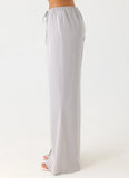 Sorena Low Rise Flared Pants Misty Blue