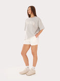 Grey Fourth Branded Cotton Oversized T Shirt