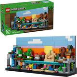 LEGO Minecraft Mini Biomes Building Pretend Play Toy for Boys Girls Video Game Playset Toy Figures for Preteens Ages 12 W 2 Minifigures 3 Microfigures Gift Idea for Birthdays 21589