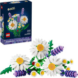 LEGO Botanicals Daisies Building Toy Artificial Flowers Crafting Kit for Girls Boys Ages 9 Kids Room Decor for Book Shelf or Desk Gift Idea for Birthdays 11508