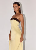 Jiana Maxi Dress Baby Yellow