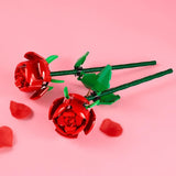 LEGO Roses Building Toy for Kids Girls Boys Ages 8 Artificial Fake Roses for Home Decor Display Gift Idea for Plant Flower Lovers 40460
