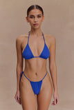 Marquise Bikini Top Cobalt