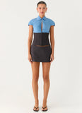 Mirna Micro Skort Charcoal
