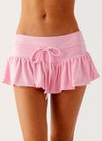 Landon Mini Skort Pink