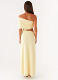 Gillian Maxi Dress Yellow