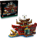LEGO ONE Piece The Baratie Floating Restaurant Building Set for Adults Collectible Building Blocks for Anime Fans 18 Arts and Crafts DIY Kit W 10 Minifigures Gift Idea for Birthdays 75640