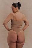 Saria High Waist Shapewear Briefs Latte