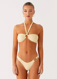 Kivara Bikini Top Yellow