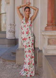 Maryk Maxi Dress Ivory Bloom