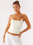Palm Beach Top Yellow