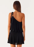 Makes Sense Mini Dress Black