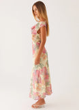 Role Model Maxi Dress Yellow Peony