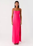 Alouette Maxi Dress Fuchsia