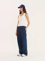 White Knitted 4th Vest Top
