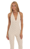 Jumpsuit in Cream