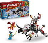 LEGO NINJAGO Zilvar and Grimtak the Dragon Beast 71863 Building Toys for Boys Girls Ages 7 Action Figures for Pretend Play 3 Minifigures 232 pieces Gift for Birthdays
