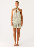Beginning Mini Dress Mystic Paisley