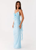 Jasmina Maxi Dress Blue