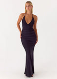 Fine By Me Maxi Dress Black