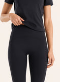 Black Soft Touch Capri Legging