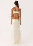 Citrus Kiss Maxi Dress Baby Yellow