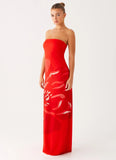 Fabian Maxi Dress Red