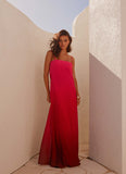 Marianne Maxi Dress Fuchsia Gradient