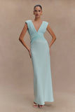 Monique Maxi Dress Ice Blue