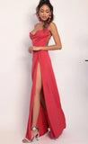 Sparkling Maxi Dress in Red