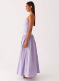 Carmel Maxi Dress Lavender