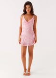 Julie Mini Dress Pink