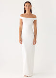 New Intentions Maxi Dress White