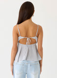 Selina Cami Top Misty Blue