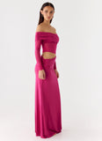 Kerli Maxi Dress Fuchsia