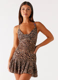Cheetah Sands Mini Dress Cheetah