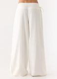 Isobel Linen Pants White