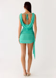 Good Fortune Mini Dress Jungle Bloom