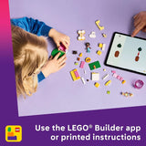 LEGO Friends Puppy Playground Pretend Play Building Toy Creative Storytelling Playset for Girls Boys Ages 4 Includes 3 Dog Toys 2 Minidolls Gift Idea for Birthdays Pet Lovers 42665