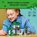 LEGO Minecraft First Night Adventure 21593 Building Toys for Boys Girls Ages 8 Sturdy Build for Pretend Play 301 pieces Gift for Birthdays
