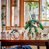 LEGO NINJAGO Lloyds Jet Mech Building Toy Model Building Kit for Boys Girls Ages 9 Transforming Playset for Kids W 5 Ninja Toy Minifigures Dragons Rising Gift Idea for Birthdays 71845