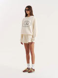 Cream New York Emblem Sweatshirt