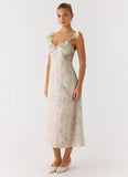 Europa Midi Dress Mystic Paisley