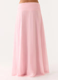 Natalya Maxi Skirt Pink