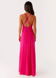 Kacia Maxi Dress Fuchsia
