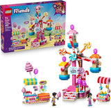 LEGO Friends Candy Cupcake Ferris Wheel 42700 Building Toy for Girls Boys Ages 7 Toy Playset W 3 Minidolls for Pretend Play 602 pieces Gift for Birthdays