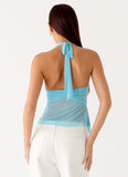 Sunbeam Mesh Top Blue
