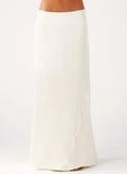 Chandra Maxi Skirt Ivory